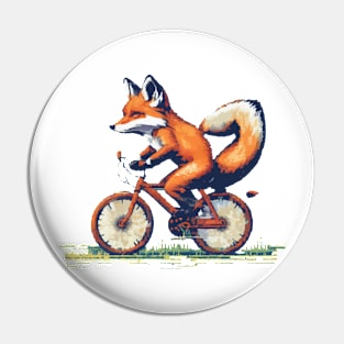 Fox Bicycle - 8bit Pin