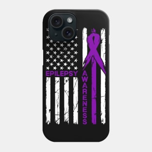 Epilepsy Awareness Epilepsy Flag Phone Case