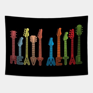 Heavy Metal Guitar Design Tapestry