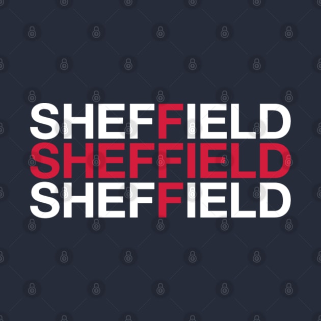 SHEFFIELD Union Jack Flag by eyesblau