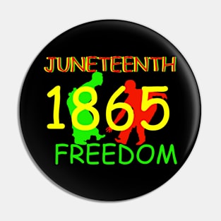 Juneteenth Freedom Dance Pin