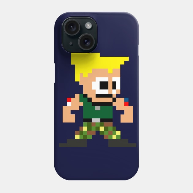 Pixel Guile Phone Case by JamesCMarshall