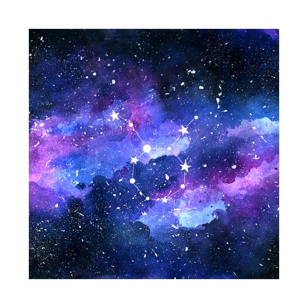 Galaxy Taurus Star Sign by KathrinLegg