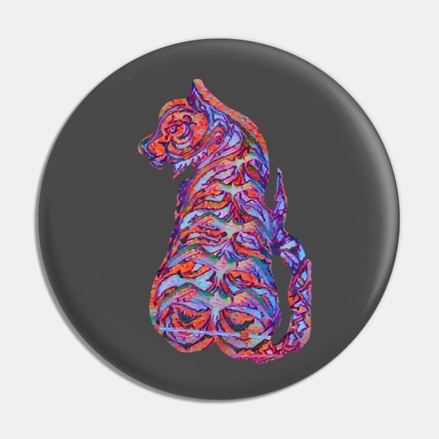 Trippy Tigger Pin by TriForceDesign