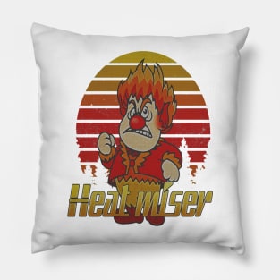 Heat Miser <> Graphic Design Pillow