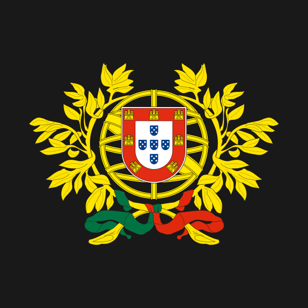 Coat of arms of Portugal by Wickedcartoons