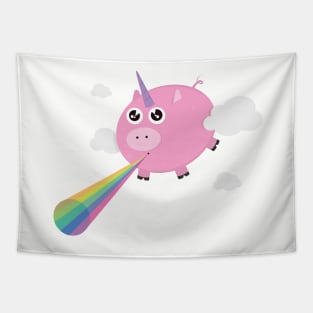 Cute Unipork Tapestry