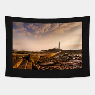 Causeway to St Mary's Lighthouse Tapestry