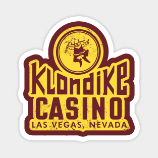 Retro Vintage Klondike Casino and Motel Las Vegas Magnet