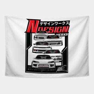 evolution of the silvia s15 Tapestry