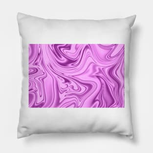 Purple Fluid abstract Pillow