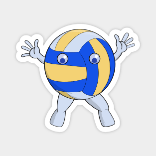 Funny Volleyball Magnet