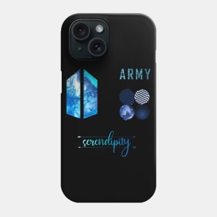 Hydro Flask sticker - BTS Army blue sticker pack set | Kpop Army Phone Case