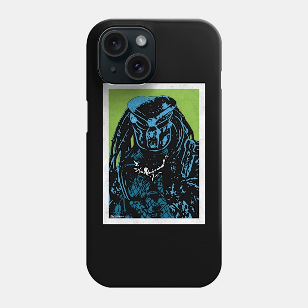 PREDATOR (Pop Art) Phone Case by Famous Weirdos