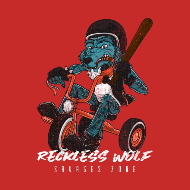 RECKLESS WOLF by Katebi Designs