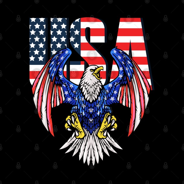 Usa Flag Bird, american, eagle, power, america eagle logo by twitaadesign