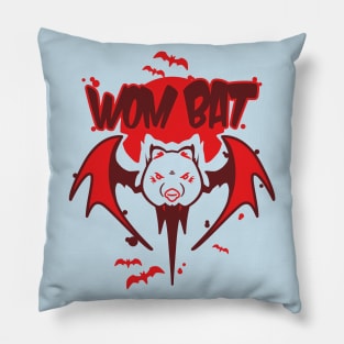 Wampire Wombat Pillow