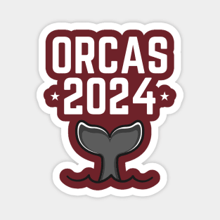 Orcas 2024 Magnet