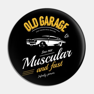 Muscle Car Pin