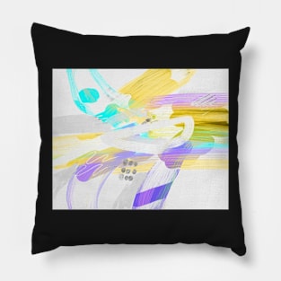 Colorful Abstract Art Pillow