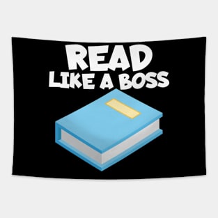 Bookworm read like a boss Tapestry