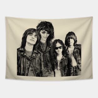 Ramones Halftone Tapestry