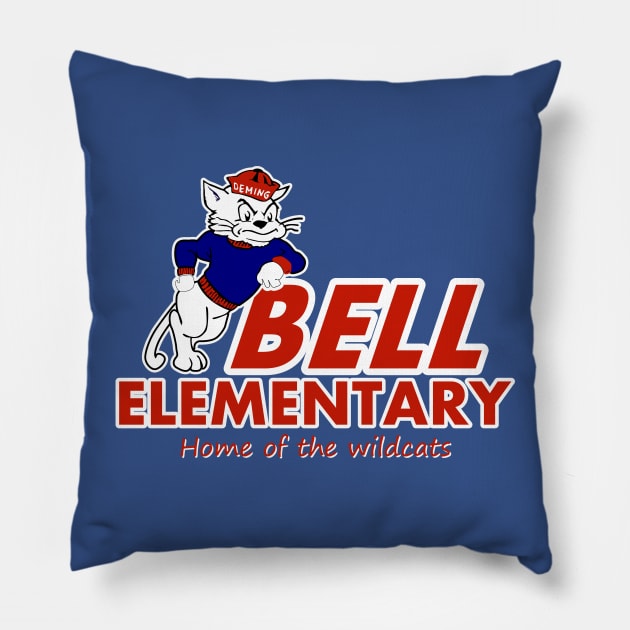 Bell Elementary Deming Pillow by Carlosj1313