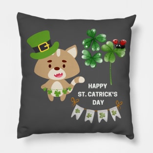 Happy St. Catrick's Day. Pillow