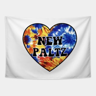 new paltz heart tye dye Tapestry