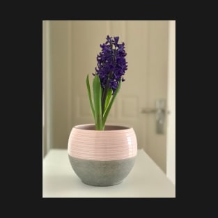 Fragrant purple home hyacinth vase T-Shirt