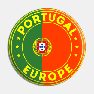 Portugal Europe Pin