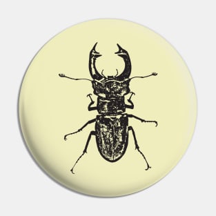 Stag beetle Pin