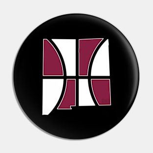 Aggies Basketball Pin