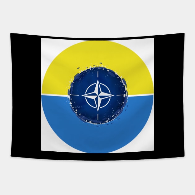 Ukraine, and NATO. Tapestry by Rosettemusicandguitar