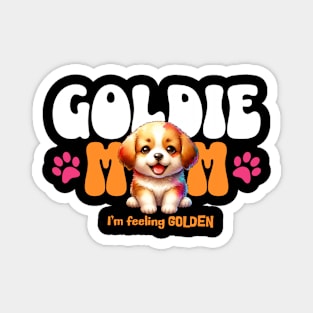 Golden Retriever Dog Mom Magnet