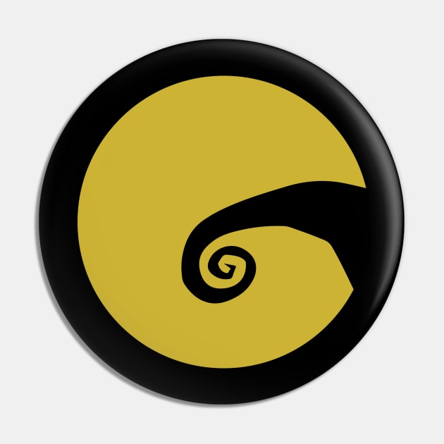 minimalist The Nightmare Before Christmas Pin by PWCreate