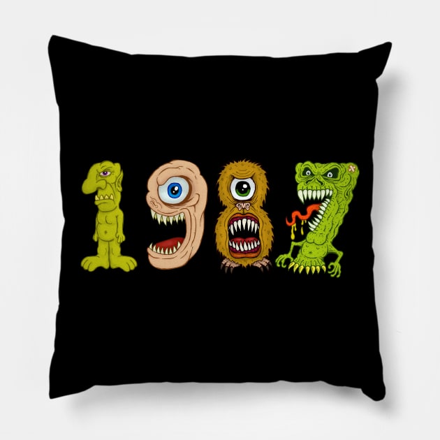 1987 Pillow by MalcolmKirk