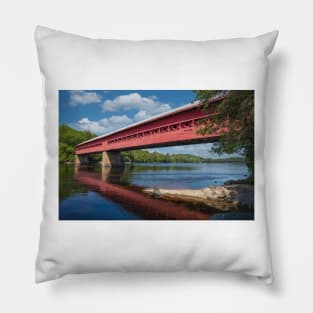 Covered Bridge Pillow