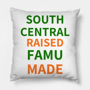 SOUTH CENTRAL RAISED FAMU MADE Pillow