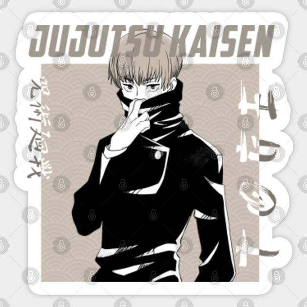 Jujutsu Kaisen Toge Inumaki With Colored Background Toge Inumaki Sticker Teepublic (he/they) crack!rp (admin is 19) #呪術廻戦 sfw! jujutsu kaisen toge inumaki with colored background by inalz