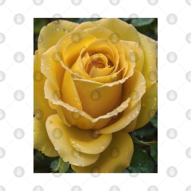 Yellow Rose by cmpoetry