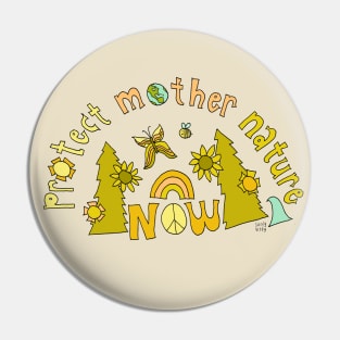 protect mother nature now // art by surfy birdy Pin