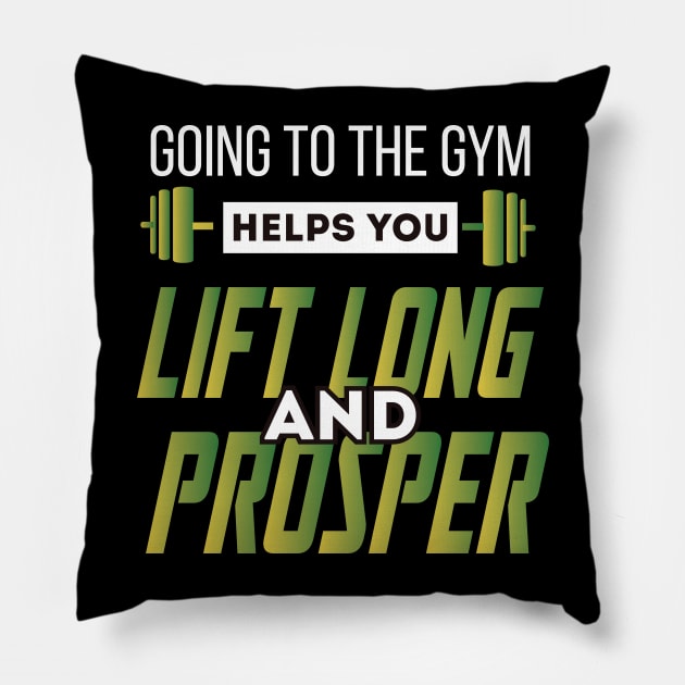 Funny Calisthenics Street Fitness and Gym Exercise Quote Pillow by Riffize