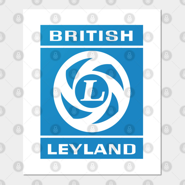 british leyland automotive logo british leyland posters and art prints teepublic teepublic