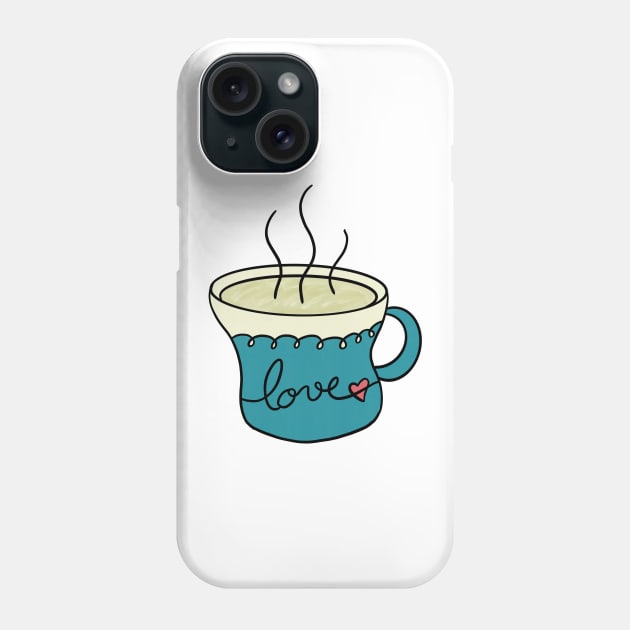 Cuppa / Dreams, Light & Love Phone Case by nathalieaynie