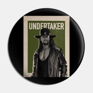 The Undertaker Vintage Pin