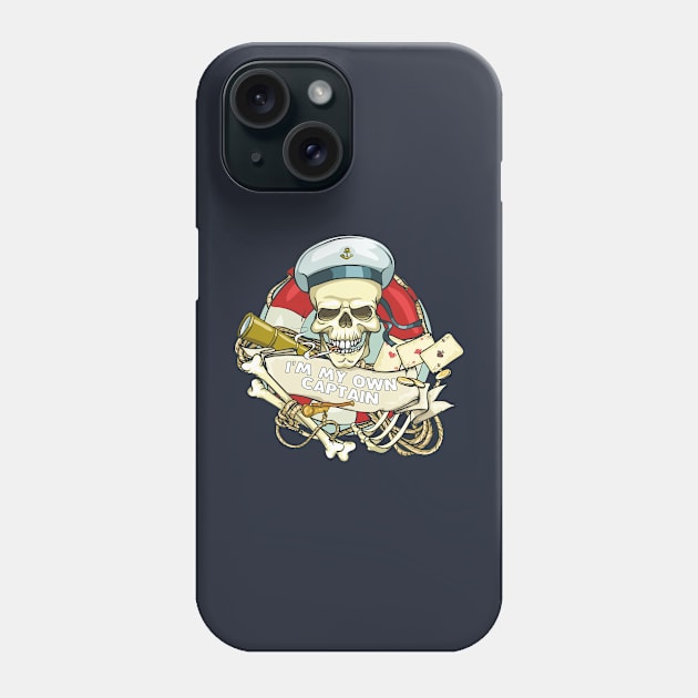 Pirate Phone Case by SergioArt