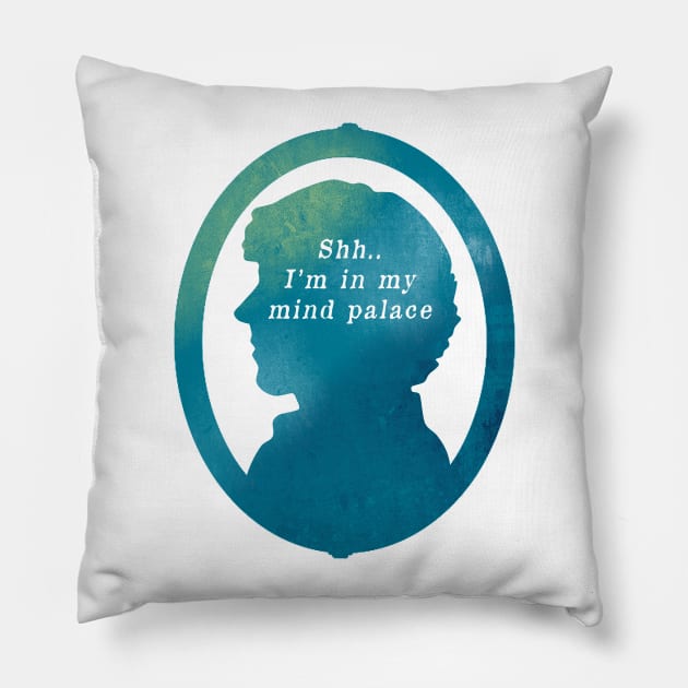 Sherlock's mind palace Pillow by Valem97