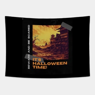 Halloween Time Tapestry