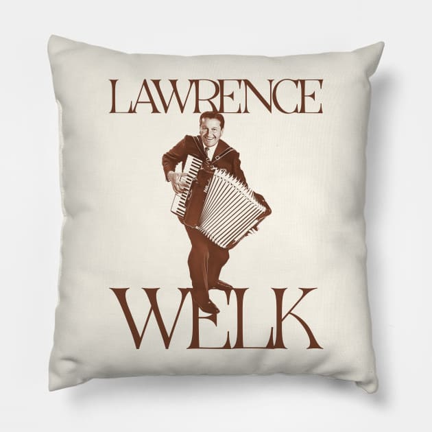Lawrence Welk Pillow by darklordpug